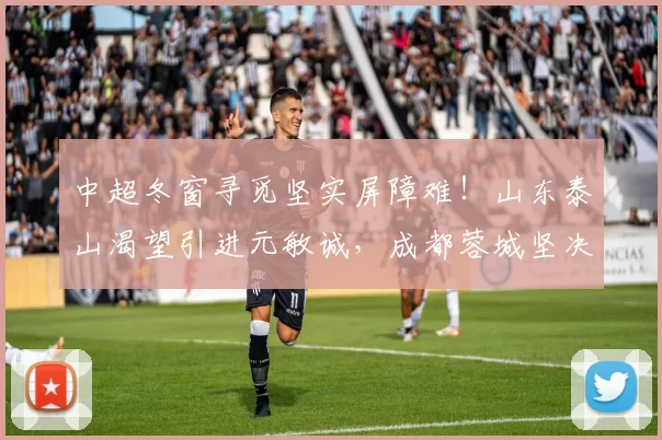 中超冬窗寻觅坚实屏障难！山东泰山渴望引进元敏诚，成都蓉城坚决不放人_中后卫_球员_赛季