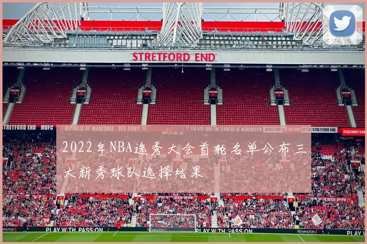 2022年NBA选秀大会首轮名单公布三大新秀球队选择结果